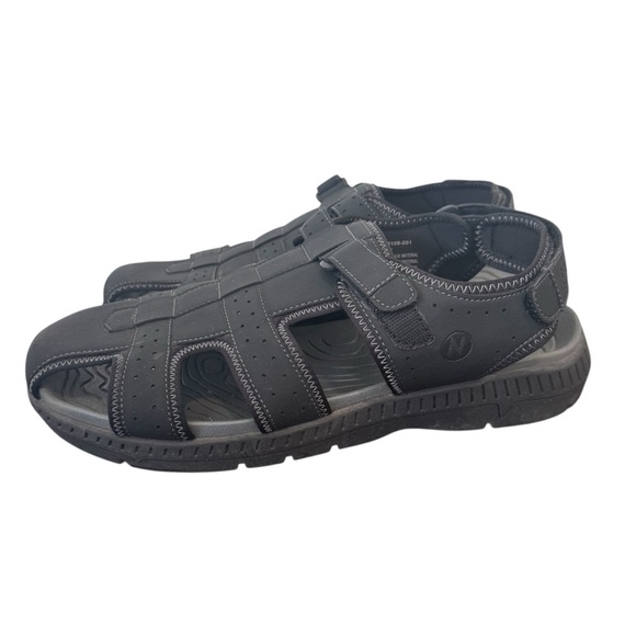 Nunn Bush Other - Nunn Bush Rio Bravo Fisherman Closed Toe Mens Sandals Black Size 13W Outdoor